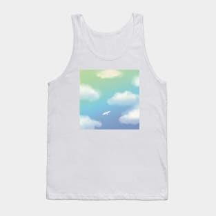 Beautiful Blue Sky Tank Top